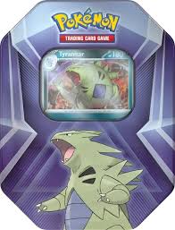 3 pack Tyranitar Tin (2024 print)